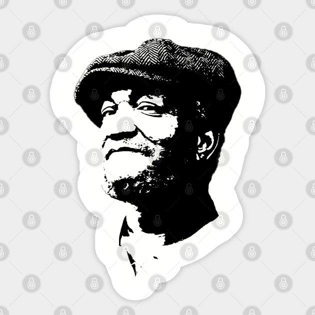 Fred Sandford Sticker by UrbanLifeApparel